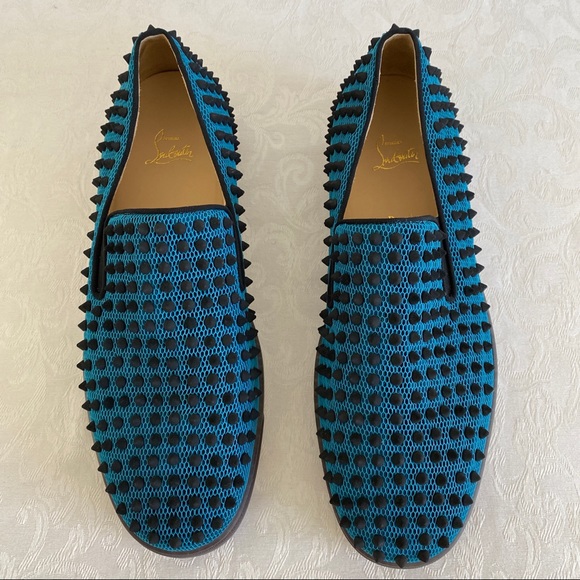 Christian Louboutin Other - CHRISTIAN LOUBOUTIN Boat Spike Slip-On Sneakers